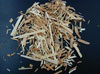 木質小片断熱材に利用可能な原料　破砕片（フレーク）
